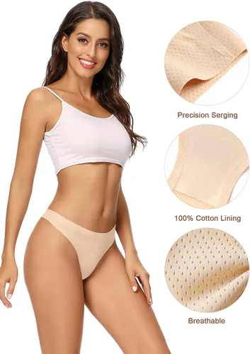 Vista 2 de Voenxe ropa interior sin costuras transpirable y elástica para mujer