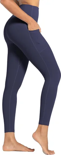 Vista 61 de Sunzel - Leggings de entrenamiento para mujer con cintura alta y control de abdomen Negro