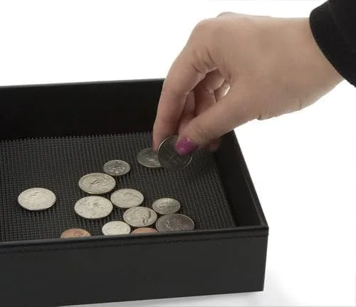 Vista 3 de Jack Cube MK206D - Bandeja de almacenamiento de artículos de papelería cosmética, organizador de artículos de papelería para llaves, teléfono