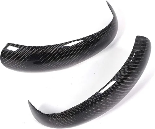Vista 9 de Fydun Cubierta de espejo retrovisor interior automotriz Add-On Fit para Cayman 997 911 987 2pcs fibra de carbono