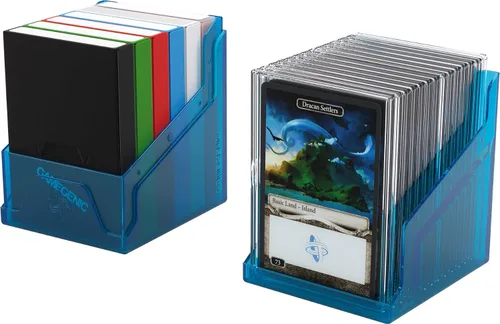 Vista 4 de Gamegenic Bastion 100+ XL Deck Box - Compacta, segura y perfectamente organizada para tus tarjetas intercambiables. Protege de forma segura más