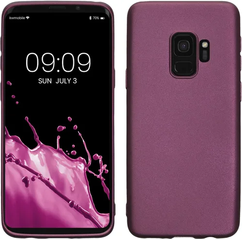Vista 23 de kwmobile Funda compatible con Samsung Galaxy S9 - Funda protectora de silicona TPU suave y delgada - Arctic Night