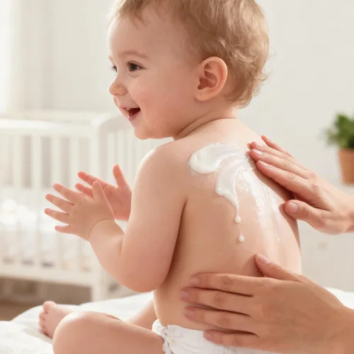 Vista 7 de SEBAMED Loción para bebés pH 5.5, hidratación ultra suave, recomendada por dermatólogos, hidratante no grasosa para pieles delicadas, 13.5 onzas