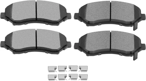 Vista 28 de SCITOO D273 Juego de pastillas de freno cerámicas delanteras de reemplazo 1984-1985 para Honda Accord, 1988-2000 para Honda Civic, 1993-1997