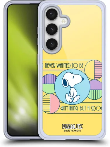 Vista 151 de Head Case Designs Snoopy Deco Dreams - Funda de gel con licencia oficial de Peanuts Blue Pattern [protección de grado militar] compatible con Google