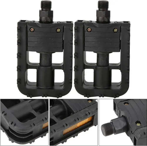 Vista 4 de Pedales, Exquisita mano de obra plegable pedal, Ciclismo Parte de plástico de montaña plegable pedal para montar en sendero, Pedales de ciclismo