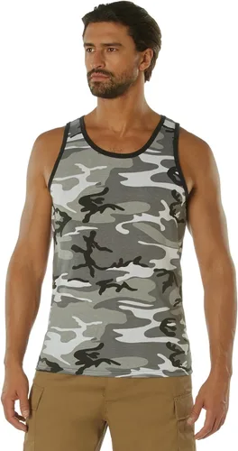 Vista 9 de Rothco playera sin mangas Verde oliva (Olive Drab)
