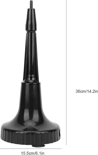 Vista 5 de Enjuagadora profesional para jarras Licuadora de vidrio portátil Enjuague de limpieza Enjuague de vidrio de metal, apto para bar, café