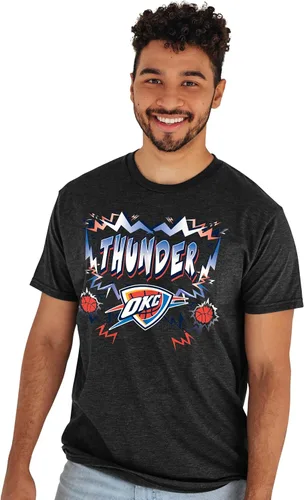 Vista 28 de Blue 84 NBA - Camiseta unisex para adultos, con licencia oficial de la NBA, colores alternativos jaspeados