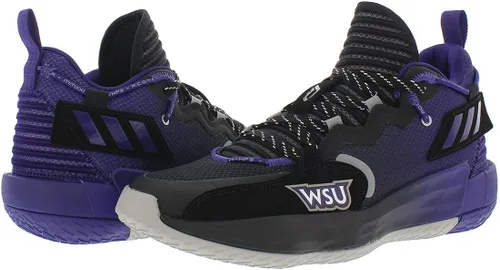 Vista 3 de adidas Tenis de baloncesto unisex para adultos Dame 7 Extply