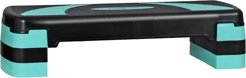 Vista 12 de ZENY Plataforma aeróbica de 31 pulgadas, escalón de entrenamiento ajustable con elevadores estables, escaladores de pie para ejercicio en casa
