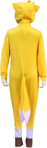 Vista 3 de Disfraz de Halloween para niño, disfraz de Miles Prower Pretend amarillo, S