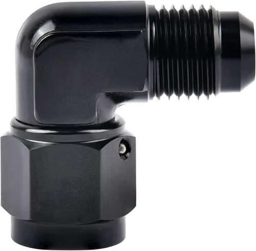 Vista 8 de EVIL ENERGY 3AN Hembra a 3AN Macho Adaptador de Conexión Giratoria de Rápida Montaje en Aluminio Negro