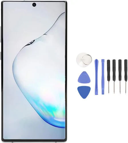 Vista 11 de Pantalla OLED para Note 10 Plus, reemplazo de pantalla para Note 10+ pantalla LCD SM N975U pantalla táctil digitalizador, soporte para huellas
