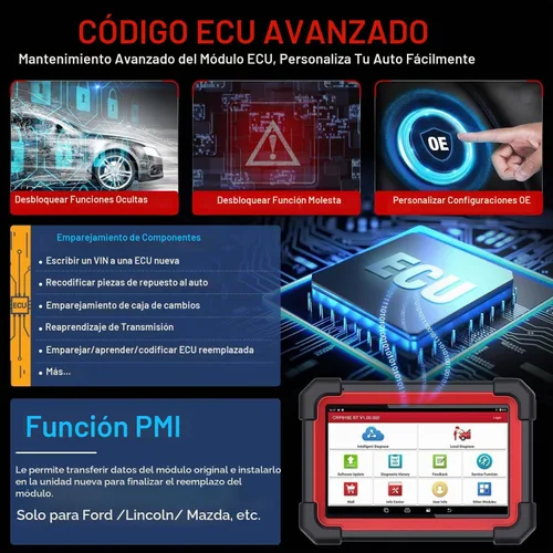 Vista 3 de LAUNCH X431 CRP919EBT 2026 Herramienta de escaneo bidireccional inalámbrica OBD2