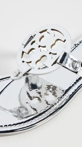 Vista 4 de Tory Burch Sandalias Miller para mujer Argento