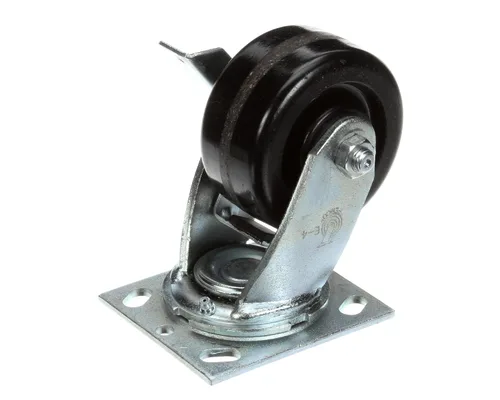 Vista 2 de Randell Rueda HD CST201 con freno, 5.5" O/A, rueda de 4