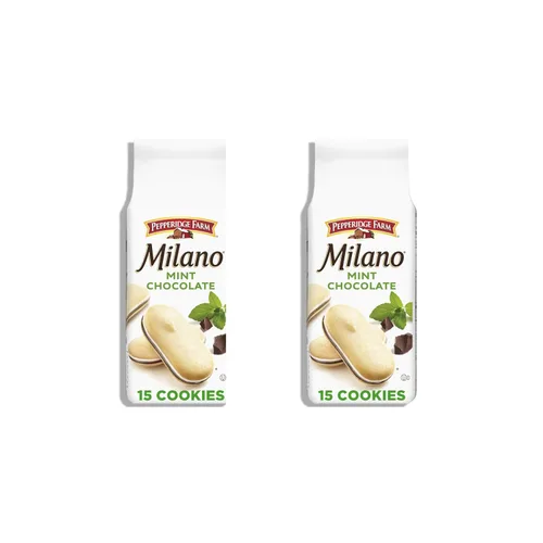 Vista 19 de Pepperidge Farm Milano - Galletas de chocolate oscuro, bolsa de 6 onzas (15 galletas)