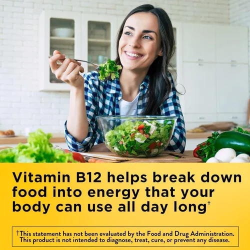 Vista 2 de Nature Made Vitamina B-12 1000 mcg Tabletas de liberación temporizada 160 ea (paquete de 3)
