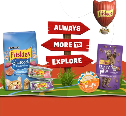 Vista 4 de Purina Friskies Lil' Gravies - (16) bolsas de 1.55 onzas
