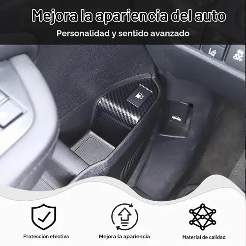Vista 2 de Marco de botón de interruptor de tapa de depósito de combustible para Honda Pilot 2016-2022/Ridgeline 2017-2023/Passport 2019-2023, accesorios