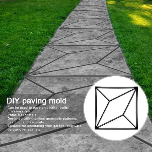 Vista 2 de Moldes de pavimentación para pasarelas, moldes de pavimentación para peldaños