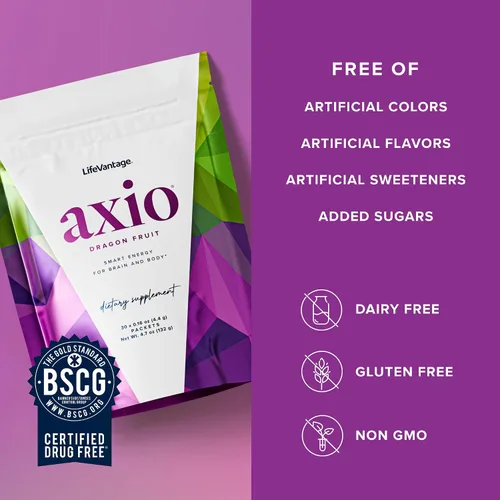 Vista 3 de AXIO - Protandim, 30 paquetes de fruta de dragón
