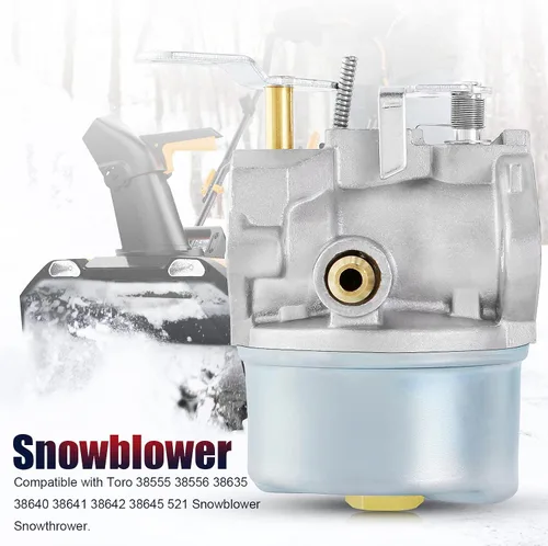 Vista 4 de Carburador QAZAKY Compatible con soplador de nieve Toro Power Max 6000 824 826 828 1028 LE LXE XL 38555 38556 38635 38640 38641 38642 38645 521