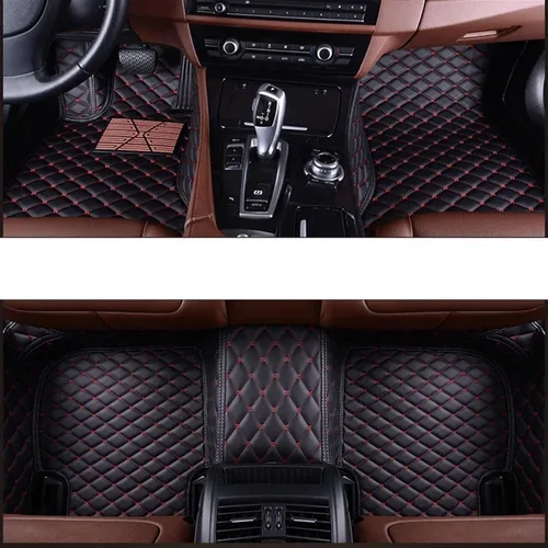 Vista 10 de Tapete de coche personalizado para BYD E6 F0 F3 F6 G3 G6 M6 S1 S5 S6 TAN-G Song Yuan Qin Plus PRO accesorios de pie (color: negro)