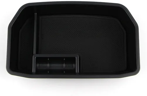 Vista 2 de Dreamseek Organizador de consola central compatible con Toyota Land Cruiser LC200 2008-2020 Interior reposabrazos caja de almacenamiento bandeja