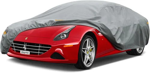 Vista 61 de Kayme Funda de Coche de Servicio Pesado Impermeable para Todo Tipo de Clima, Ajuste Personalizado para Tesla Model S, Cubierta Exterior Completa