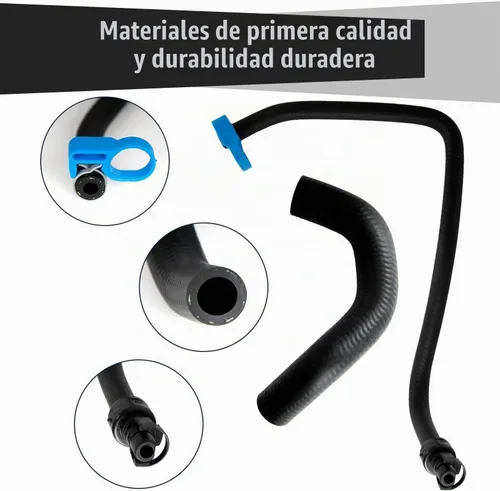 Vista 6 de Kit de salida de agua para carcasa de refrigerante de motor, 25193922, aluminio actualizado Manguera de salida y entrada de agua y manguera