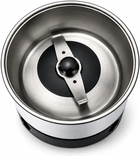 Vista 2 de Molinillo de café de repuesto compatible con KRUPS FS-9100037991, taza de tazón con cuchilla y acoplamiento de unidad, compatible con Silent Vortex