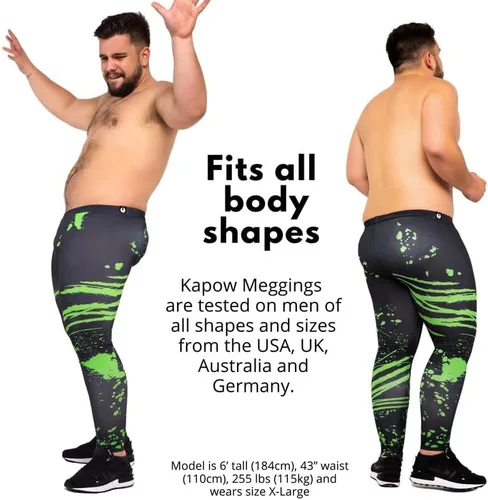 Vista 5 de Kapow Meggings Los leggings originales para hombre