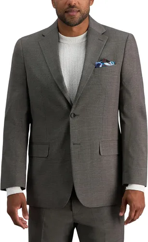 Vista 8 de Haggar JMH Classic Fit Premium Stretch Suit Pantalones y chaquetas separados para hombre Rayas negras