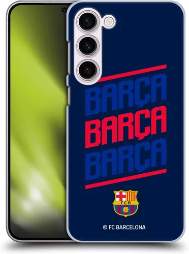 Vista 9 de Head Case Designs Funda rígida con licencia oficial del FC Barcelona Barca Crest Graphics compatible con Samsung Galaxy S23+ 5G
