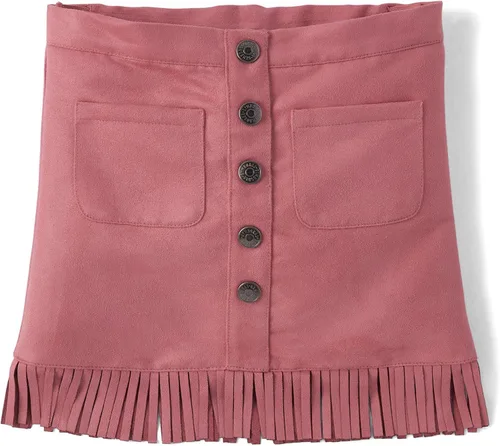 Vista 5 de Gymboree Faldas de flecos de ante para niñas y niños pequeños Driftwood