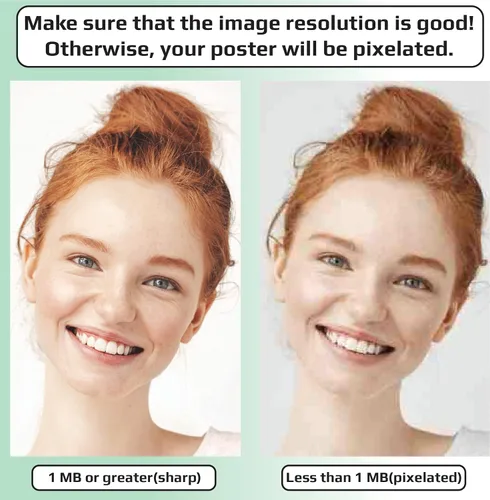 Vista 6 de Impresiones de póster personalizadas, sube tu propia imagen fotográfica, crea fotos personalizadas, tapiz personalizado para dormitorio, impresiones
