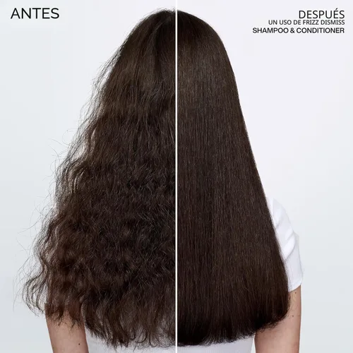 Vista 3 de Redken Frizz Dismiss Shampoo & Conditioner Set For Frizzy Hair - Smooths Hair and Manages Frizz, Sulfate-Free
