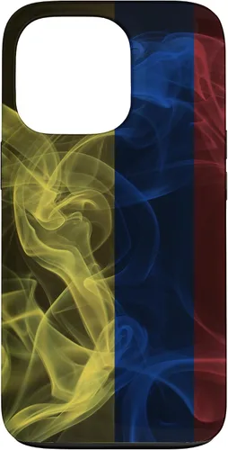 Vista 10 de Smoky Colombia Flag - Funda de orgullo colombiano para iPhone 17