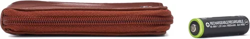 Vista 5 de Alpine Swiss Logan Zipper Bifold Wallet For Men or Women RFID Safe Comes in a Gift Box