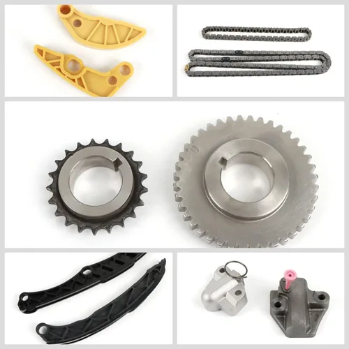 Vista 8 de PANGOLIN Kit de cadena de distribución G4KJ para 2014-2017 Kia Optima Sorento Sportage 2.0L 2.4L Turbo Engine 16 válvulas piezas de repuesto