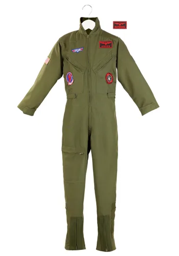 Vista 15 de Disfraz Premium de Mono de Vuelo Top Gun para Hombre Multicolor