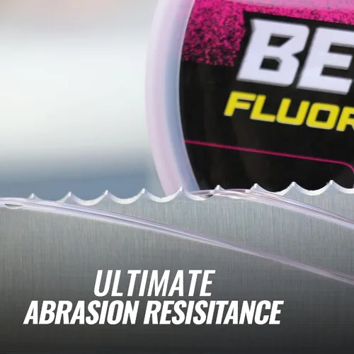 Vista 6 de Beyond Fluorocarbon Leader - Línea de pesca 100 % puro de fluorocarbono, altamente resistente a la abrasión, invisible bajo el agua, resistente a