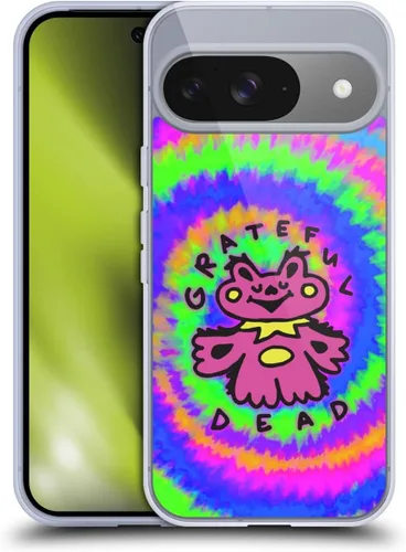 Vista 82 de Head Case Designs Funda de gel con licencia oficial de Grateful Dead Bear Trends [protección de grado militar] compatible con Google Pixel 3