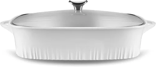 Vista 11 de CorningWare QuickHeat - Tostador de aluminio fundido de 3.2 cuartos de galón con tapa e interior de cerámica antiadherente, ligero y rápido