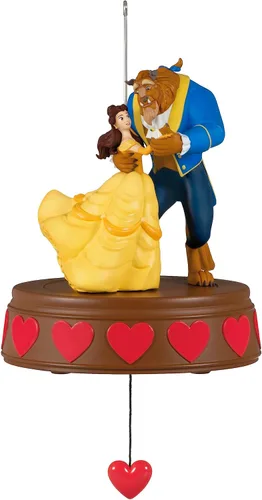Vista 12 de Hallmark Keepsake Disney - Adorno navideño de princesa 2023, 10 aniversario de Frozen Two Sisters, One Heart