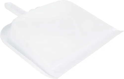 Vista 21 de SPARTA Recogedor grande de mano con orificio para colgar, recogedor de plástico resistente con borde ancho para encimeras y superficies, plástico