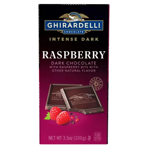 Vista 6 de GHIRARDELLI Barra de chocolate negro intenso, sal marina 60% cacao, barra de 3.5 onzas