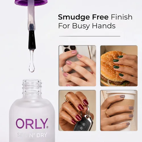 Vista 5 de Orly Secador de uñas, Sec'n Dry, 0.6 onzas